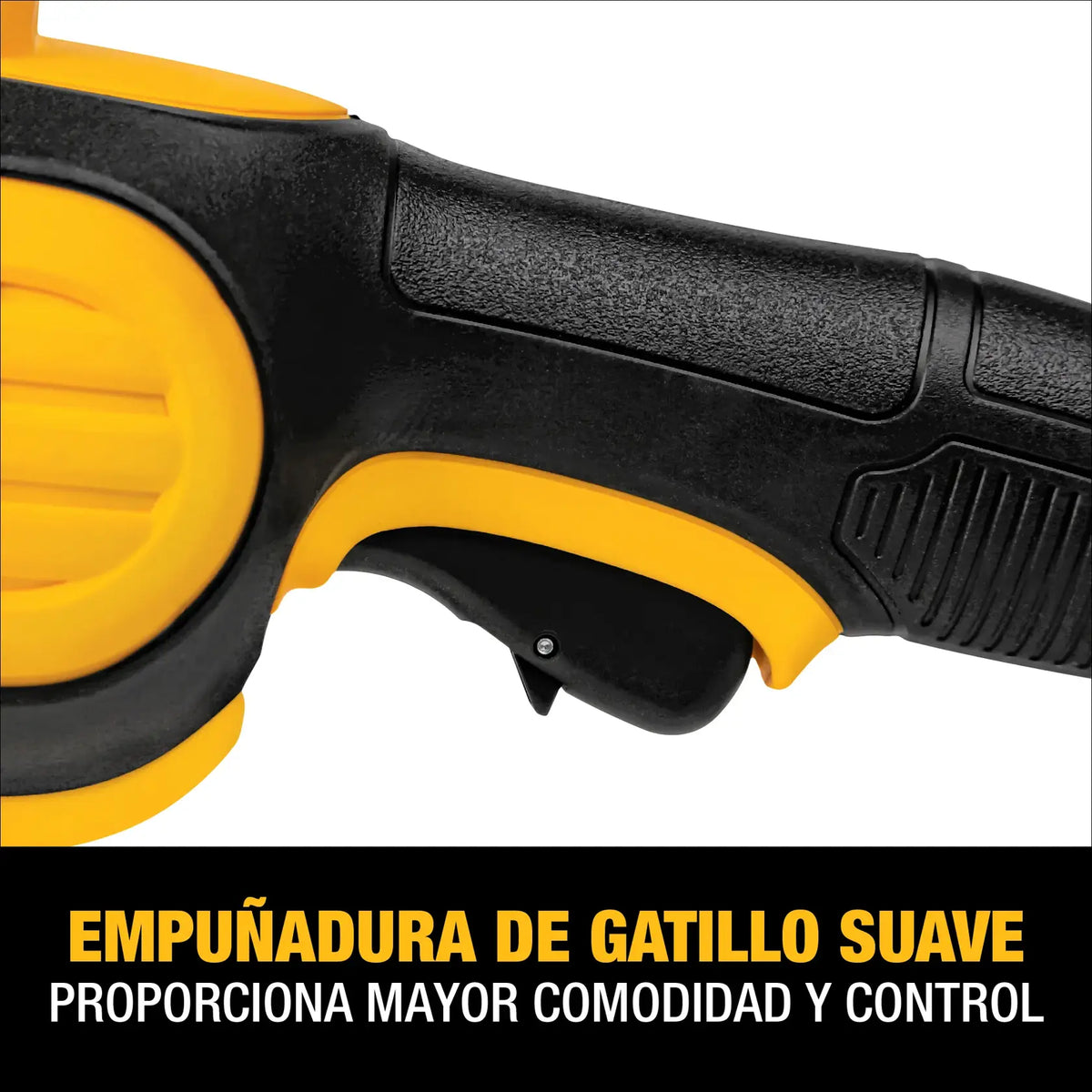 DEWALT esmeriladora DWE4557-B3 mango gatillo de agarre suave