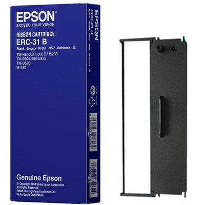 Epson cinta negra para TM 930/TM-H5000 li/TM-U590/TMU950 ERC-31B