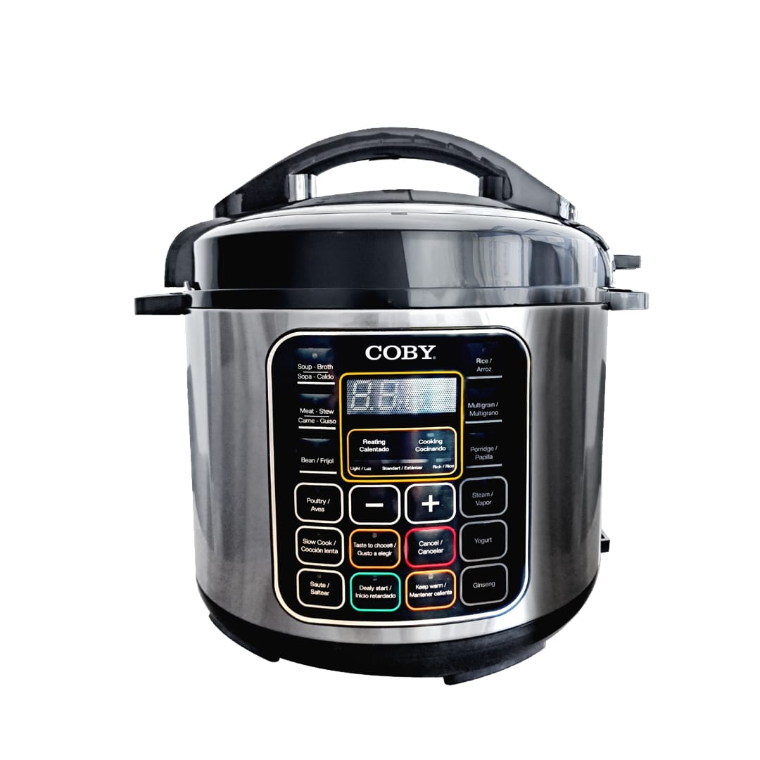 Coby SmartChef Olla Multifuncional 6 L 1000 W 110 V, CY5803-060A