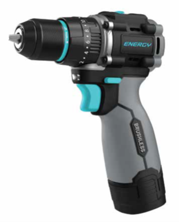 Energy Taladro percutor inalámbrico 18V 50 Nm, DDIB13/18 C1