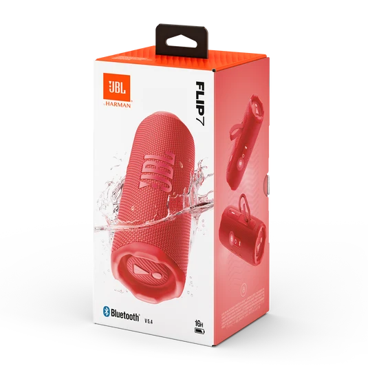 Parlante JBL Flip 7, JBLFLIP7REDAM