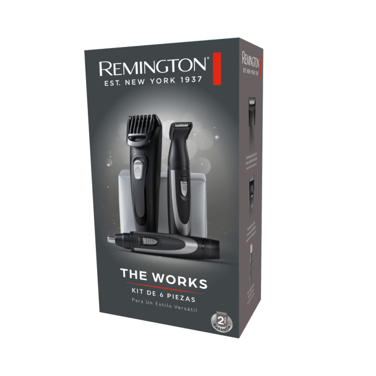 Kit Recortador de Barba Remington The Works, MB906