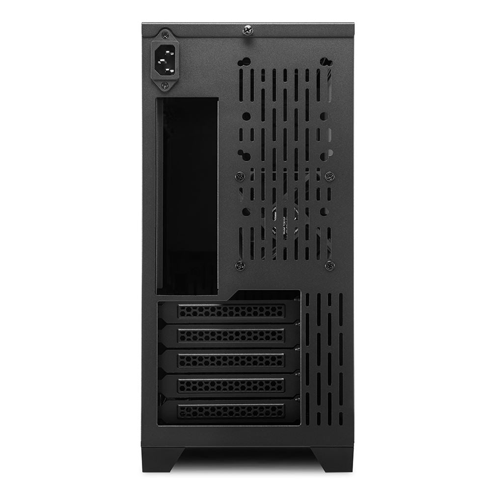 Case Sharkoon MS-Z1000 BK | Micro-ATX | Panel lateral de vidrio templado | Gestión de cables eficiente | USB 3.0 frontal