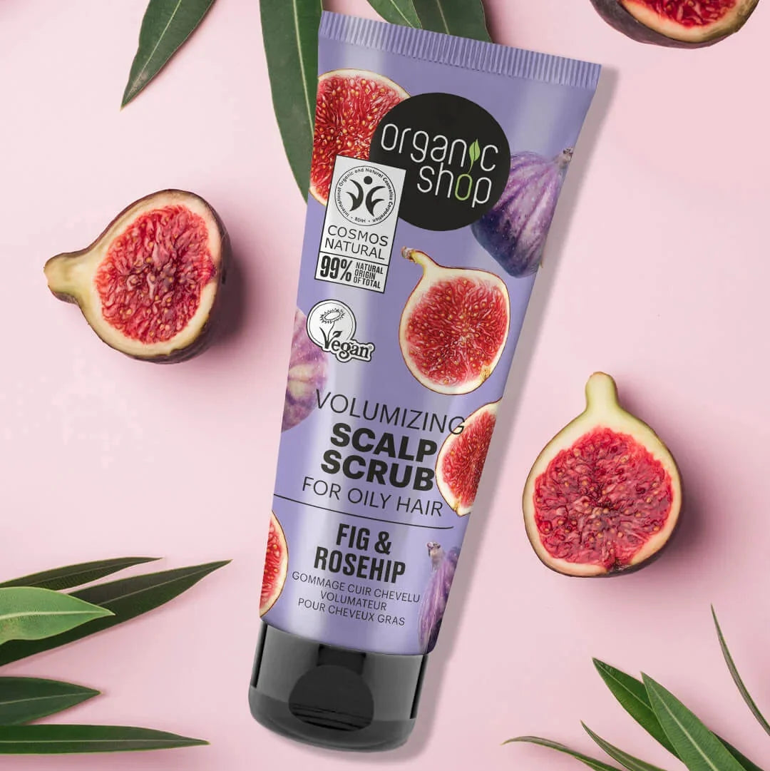 Organic Shop Exfoliante cuero cabelludo graso higo 75ml