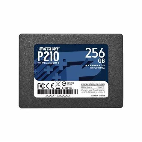 SSD P210 256GB SATA3 2.5 PATRIOT