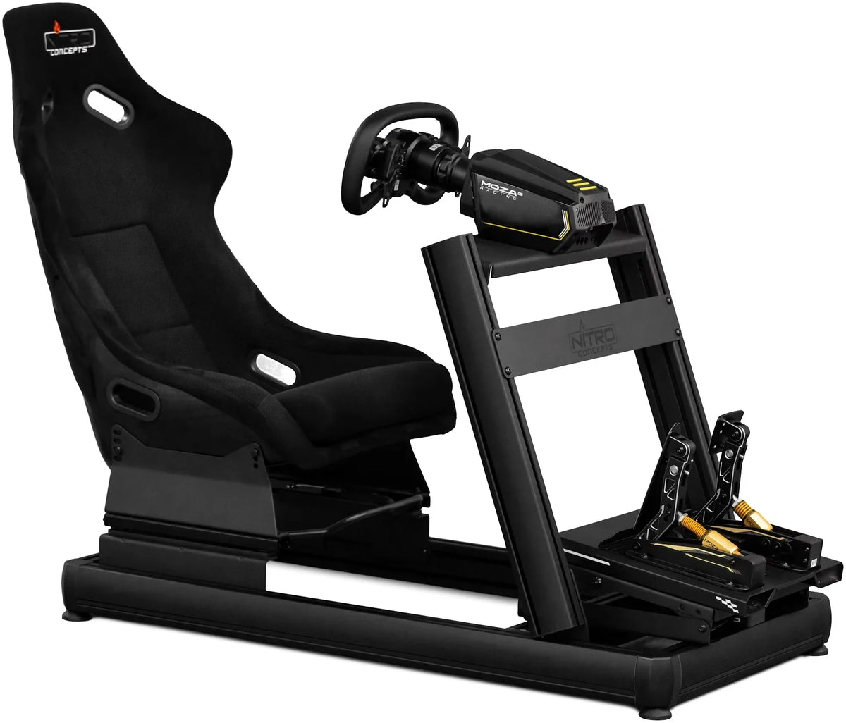 Simulador de Carreras Nitro Concepts R300 | PGW-NC-SRL-002 | Asiento Ergonómico | Compatible con E-Racer
