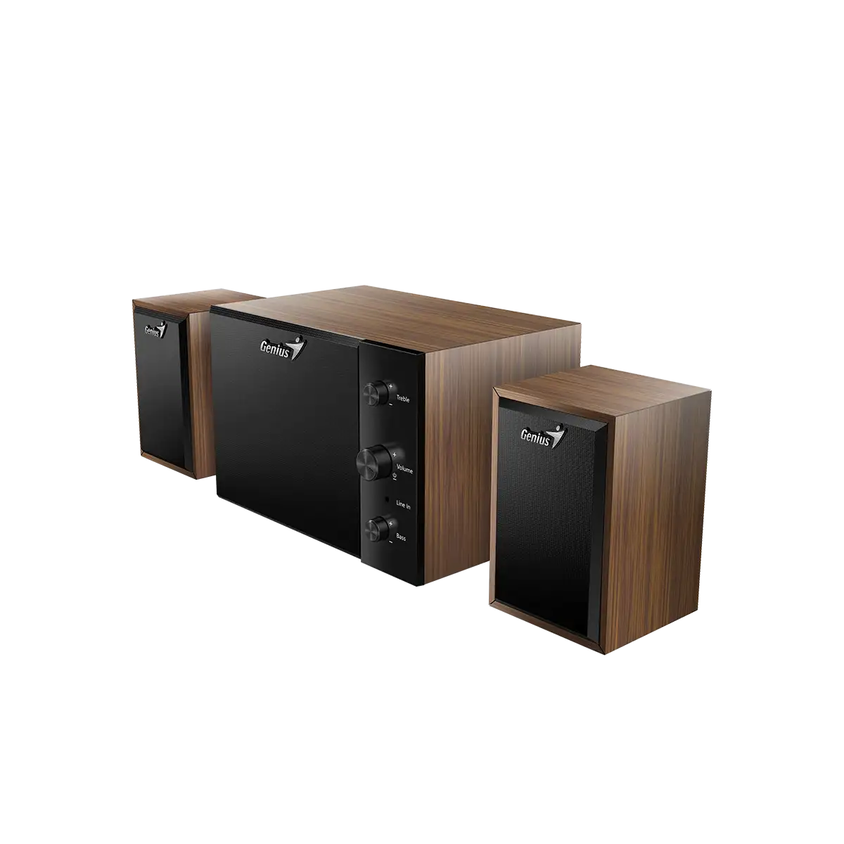 Genius parlantes 2.1 madera 15W, SW-2.1 350
