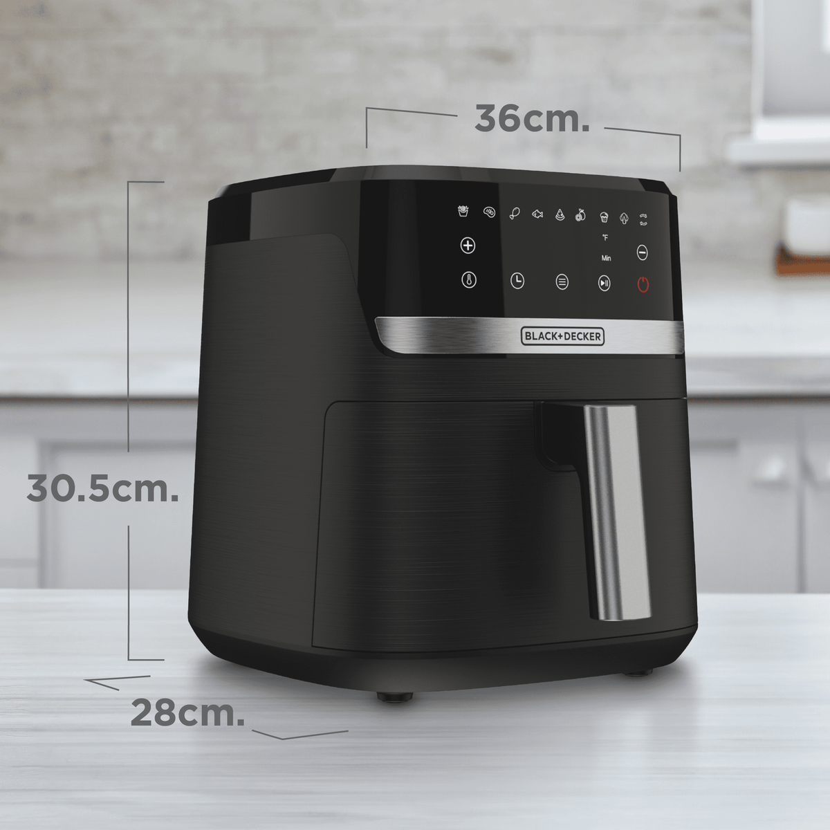 Freidora de Aire Digital Black+Decker Purifry, AFBD62‑1BDLA