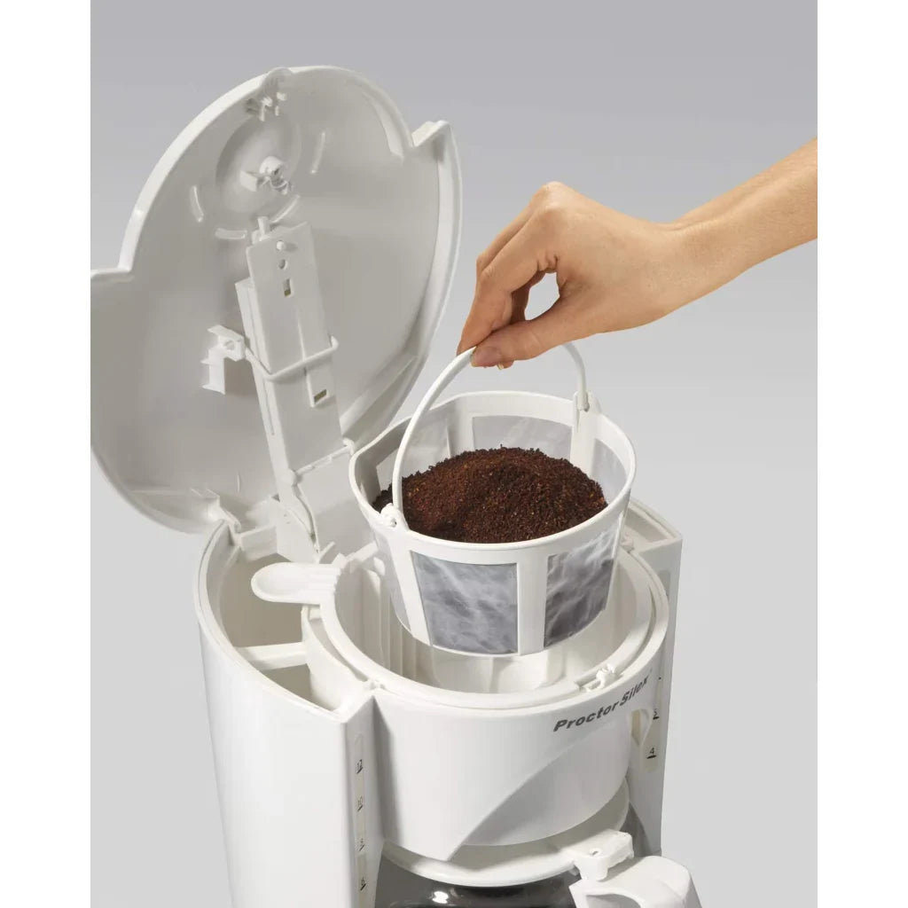 Hamilton Beach cafetera 12 tazas blanca 48521RY-MX, jarra
