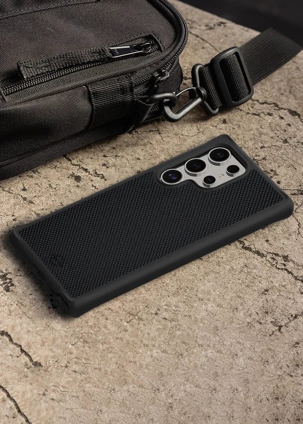 ITSKINS Estuche Hybrid R Nylon Galaxy S24 Ultra, SGGB-HMABA-BLCK