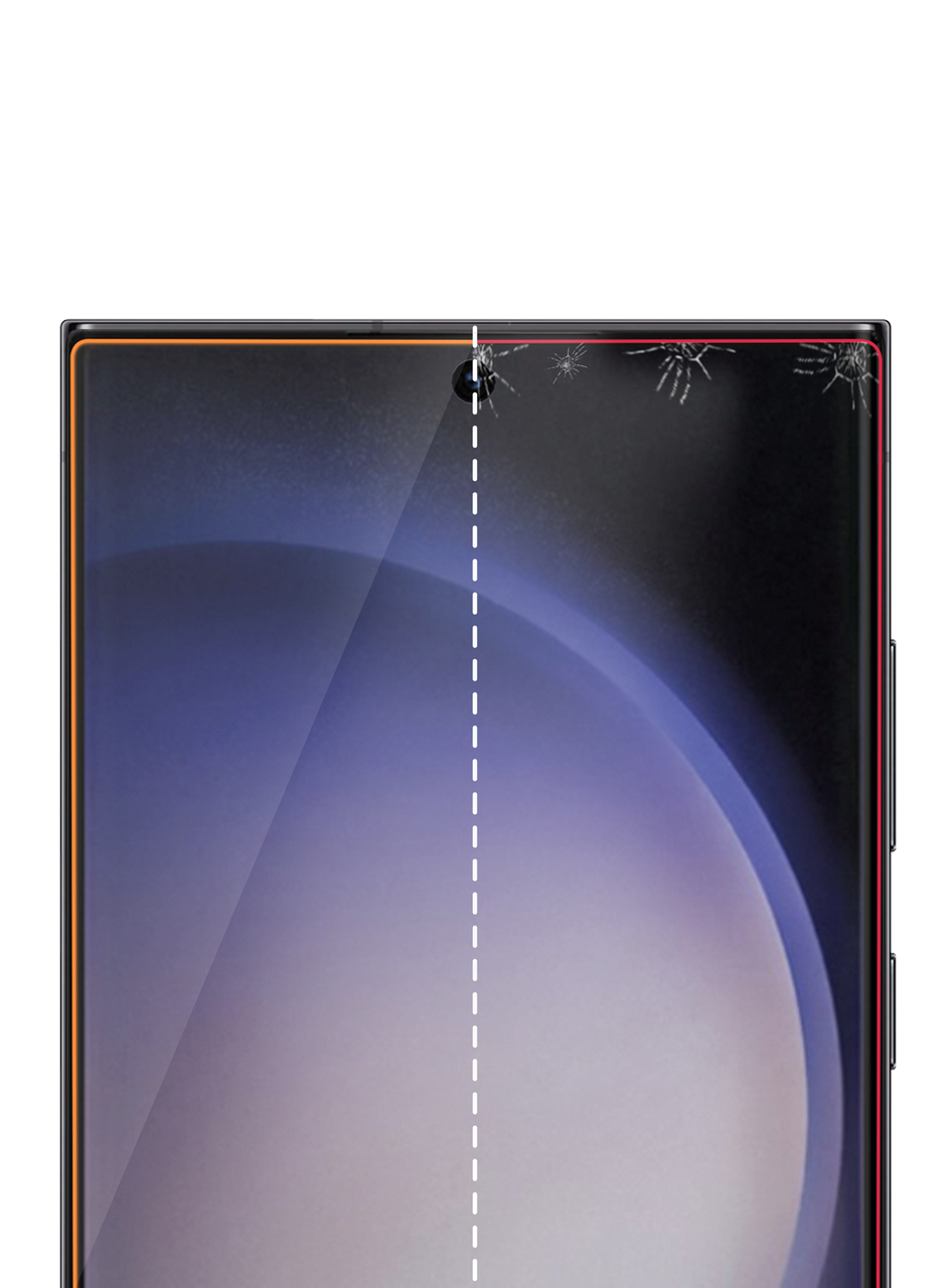 ITSKINS Mica Supreme Glass Galaxy S24 Ultra, SGGB-SUGLS-TRSP