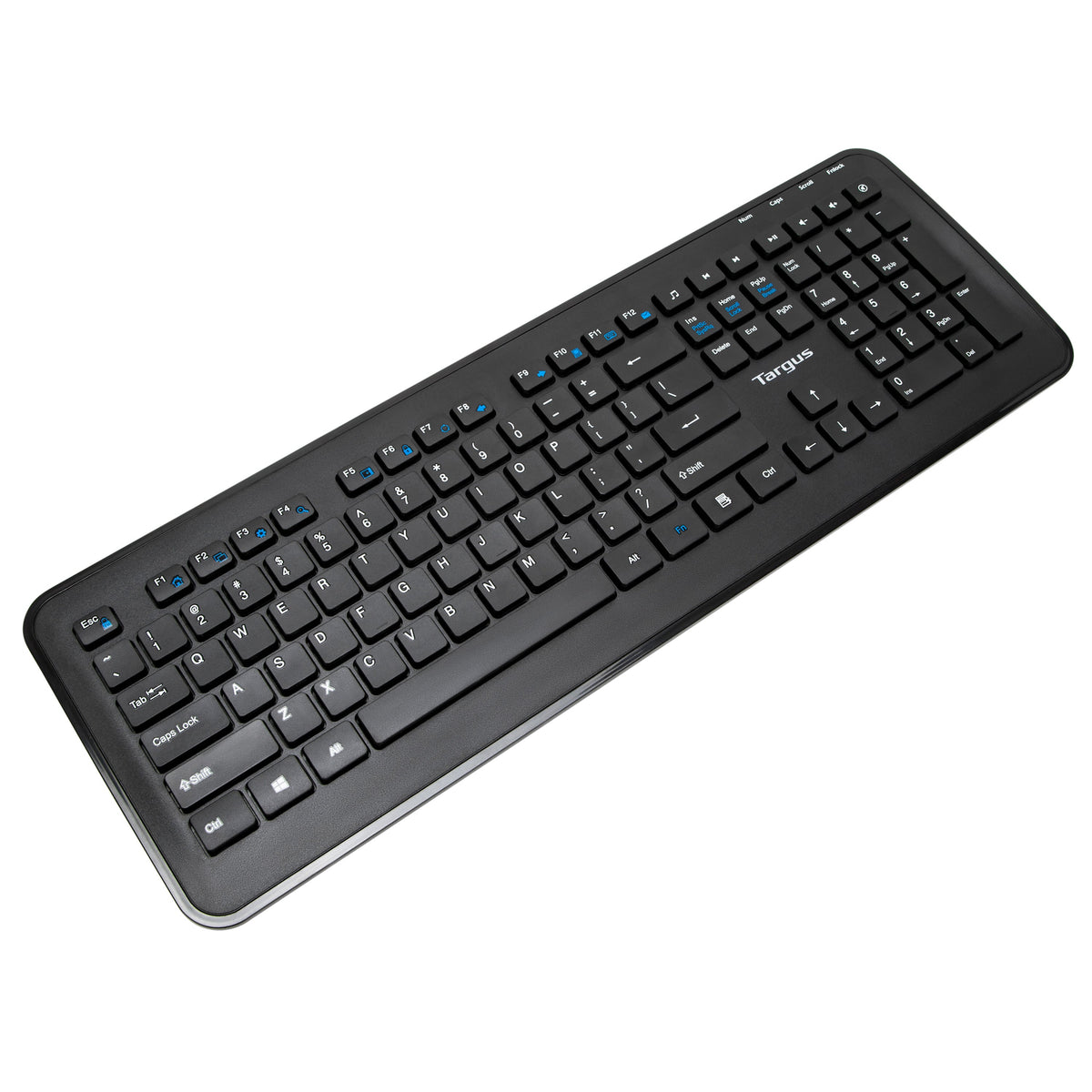 Targus combo teclado y mouse inalámbrico AKM610ES vista frontal completa