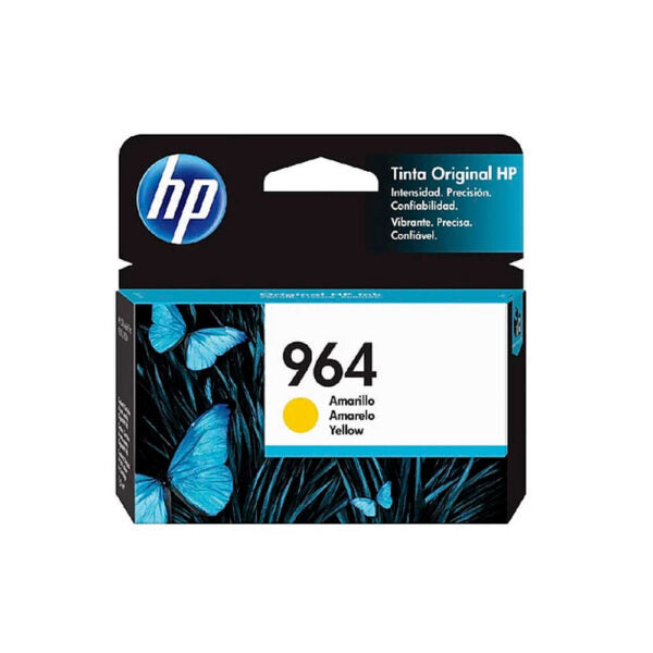 HP cartucho tinta 964 amarillo 3JA52AL