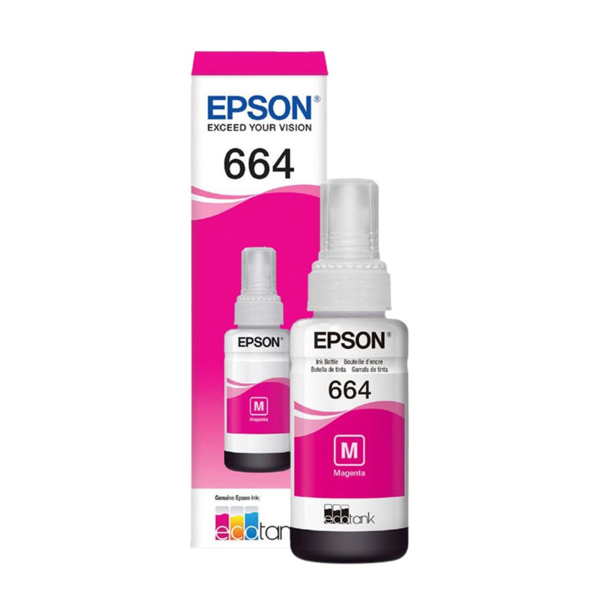 Epson botella tinta magenta para L110-L210-L350-L355-L555 6500Pag T664320-AL