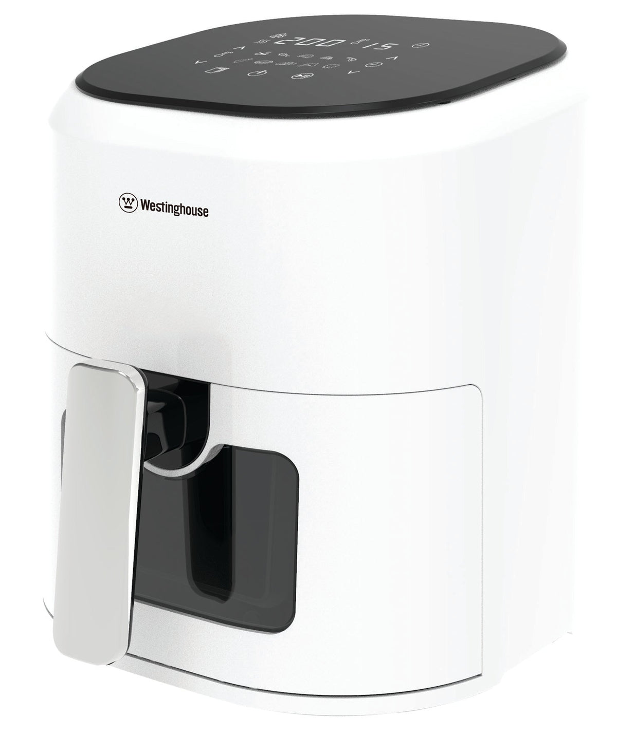 Freidora de Aire Digital Westinghouse WKAFGOT01WH | Blanca | 4.5 L | 1400W | Pantalla táctil