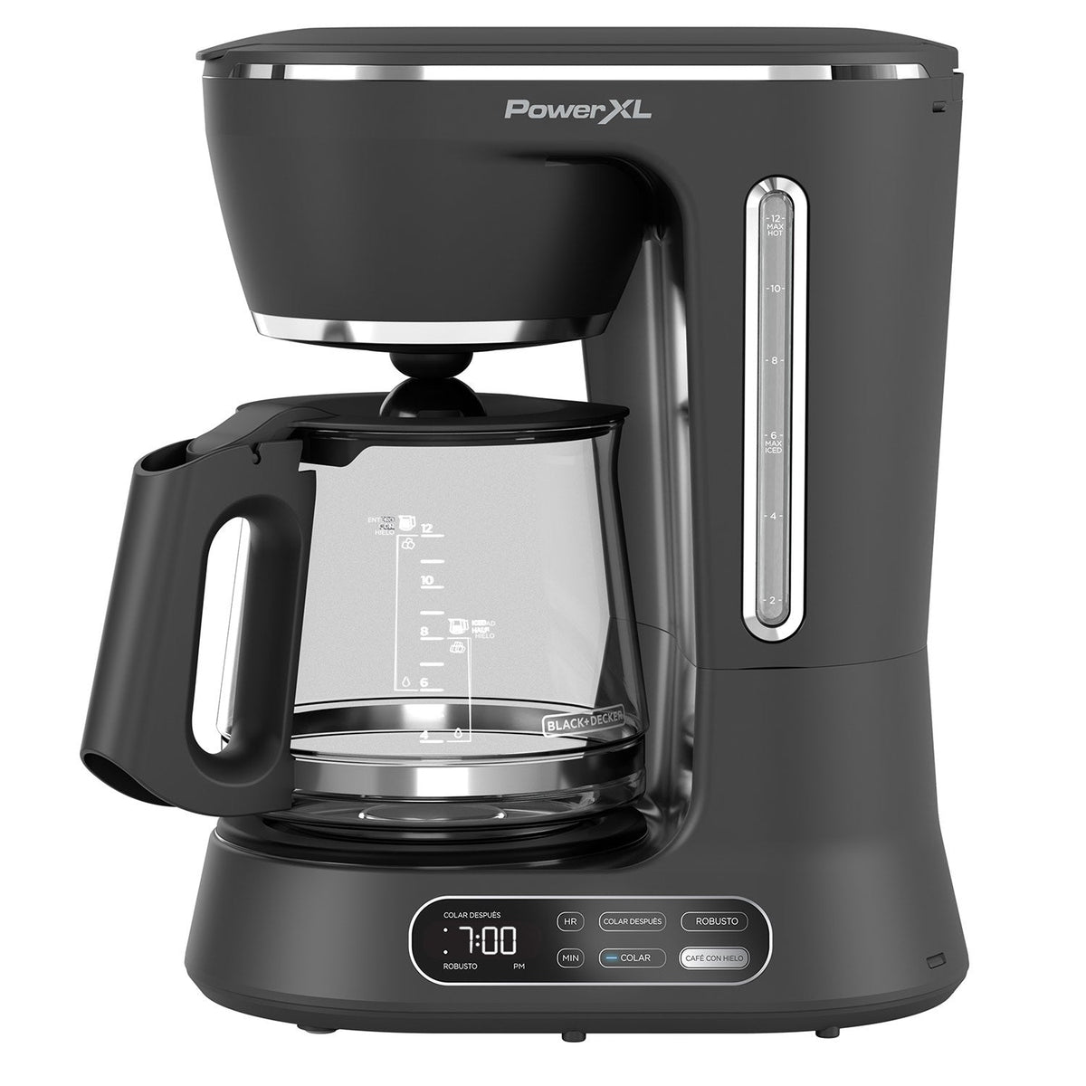 Cafetera Programable Power XL Splitbrew CM0122-1BPLA | Jarra de vidrio