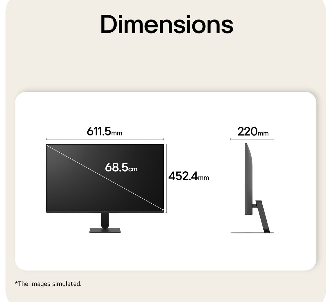 LG Monitor 27" IPS Full HD 144 Hz, 27U411B