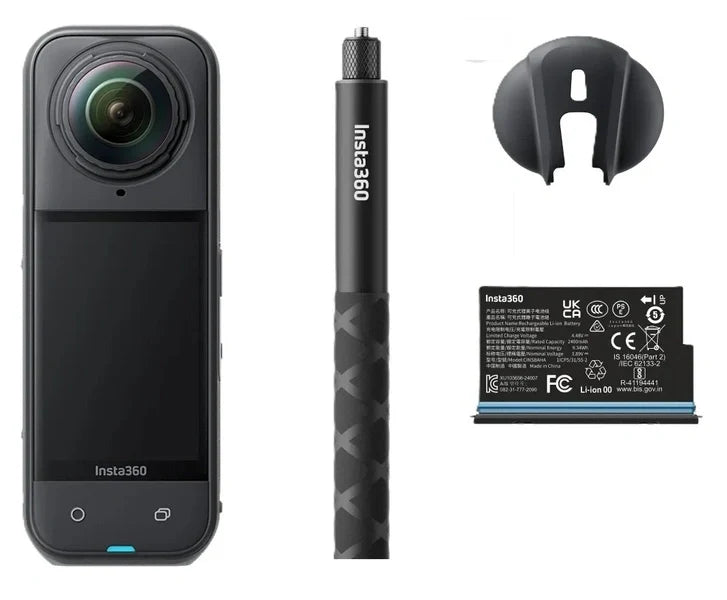 Insta360 Cámara 360 8K con Kit Inicial, X5