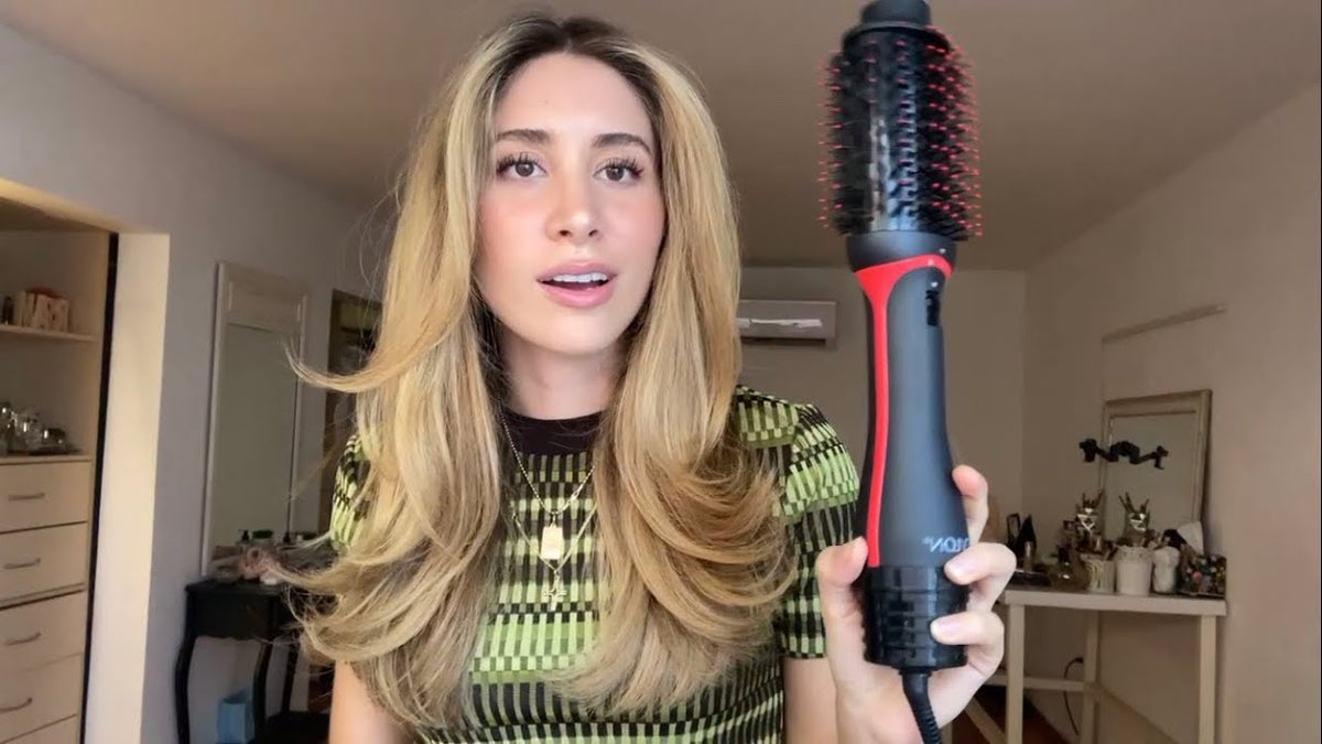 Cepillo Secador Revlon One Step Volumizer Plus | Para secar, alisar y dar volumen en un solo paso