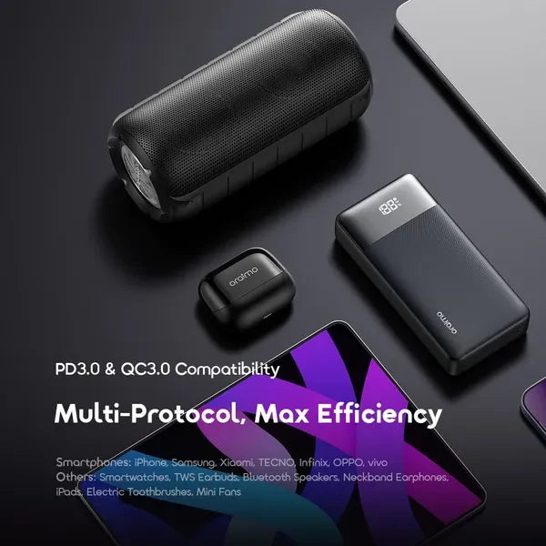 Oraimo Power bank PowerNova Q21 20000 mAh negro, OPB-7200Q