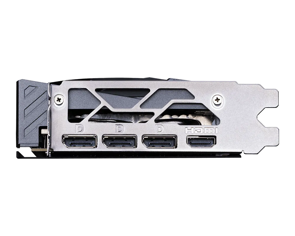 Tarjeta de video MSI RTX 5060 Ti instalada en PC gaming con iluminación RGB activa
