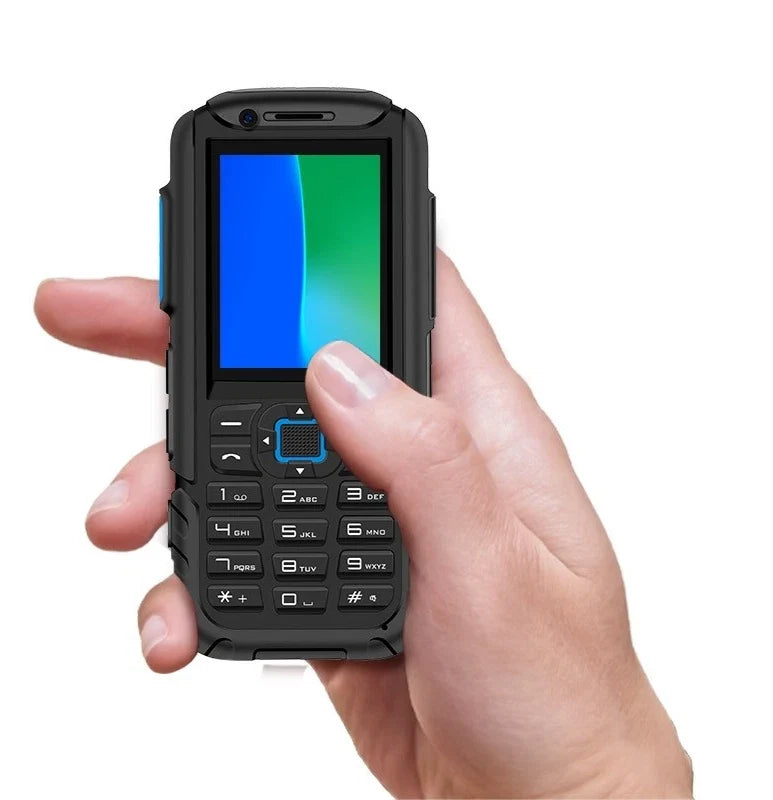 Blu Celular Básico 2.4" Azul, Tank Mega