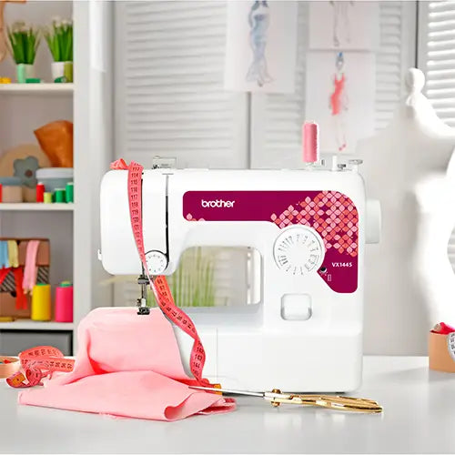 Brother VX1445 Máquina de Coser Básica con 14 Puntadas y Ojal de 4 Pasos