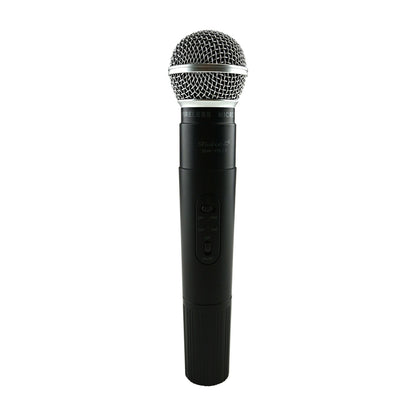 Studio Z Micrófono Inalámbrico Doble Mano, Diadema y Solapa UHF GW-7011