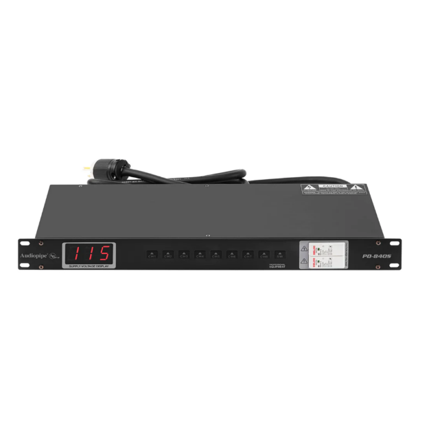 Audiopipe protector de picos 8 tomas, PD-840S