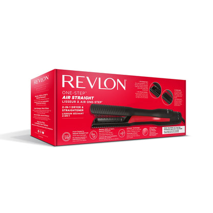 Plancha-Secadora One Step Revlon | Para alisar y secar en un solo paso con volumen y brillo