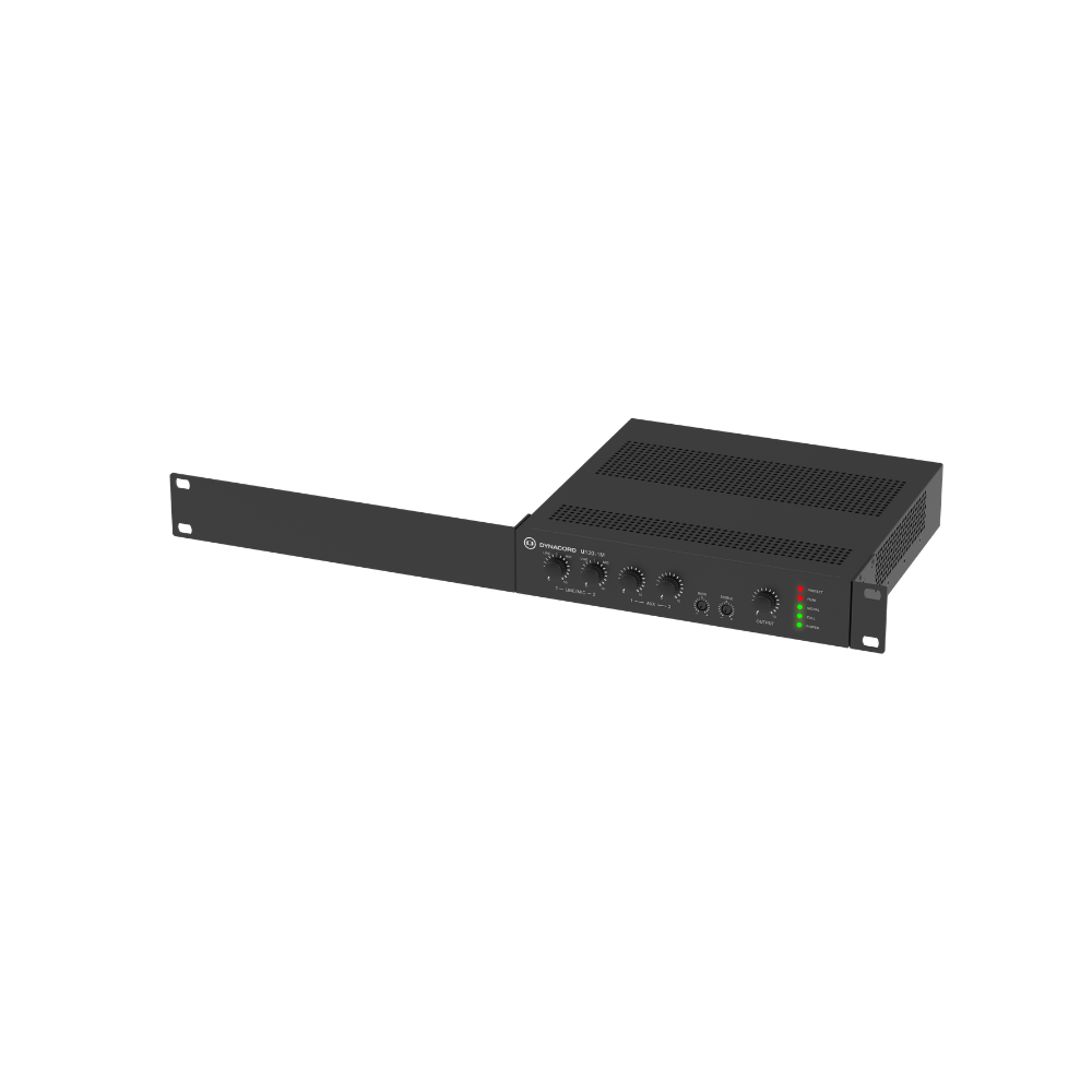 Dynacord U120:1M-US mezcladora amplificada 4 entradas 120W 1CH 4Ω 8Ω 70V y 100V