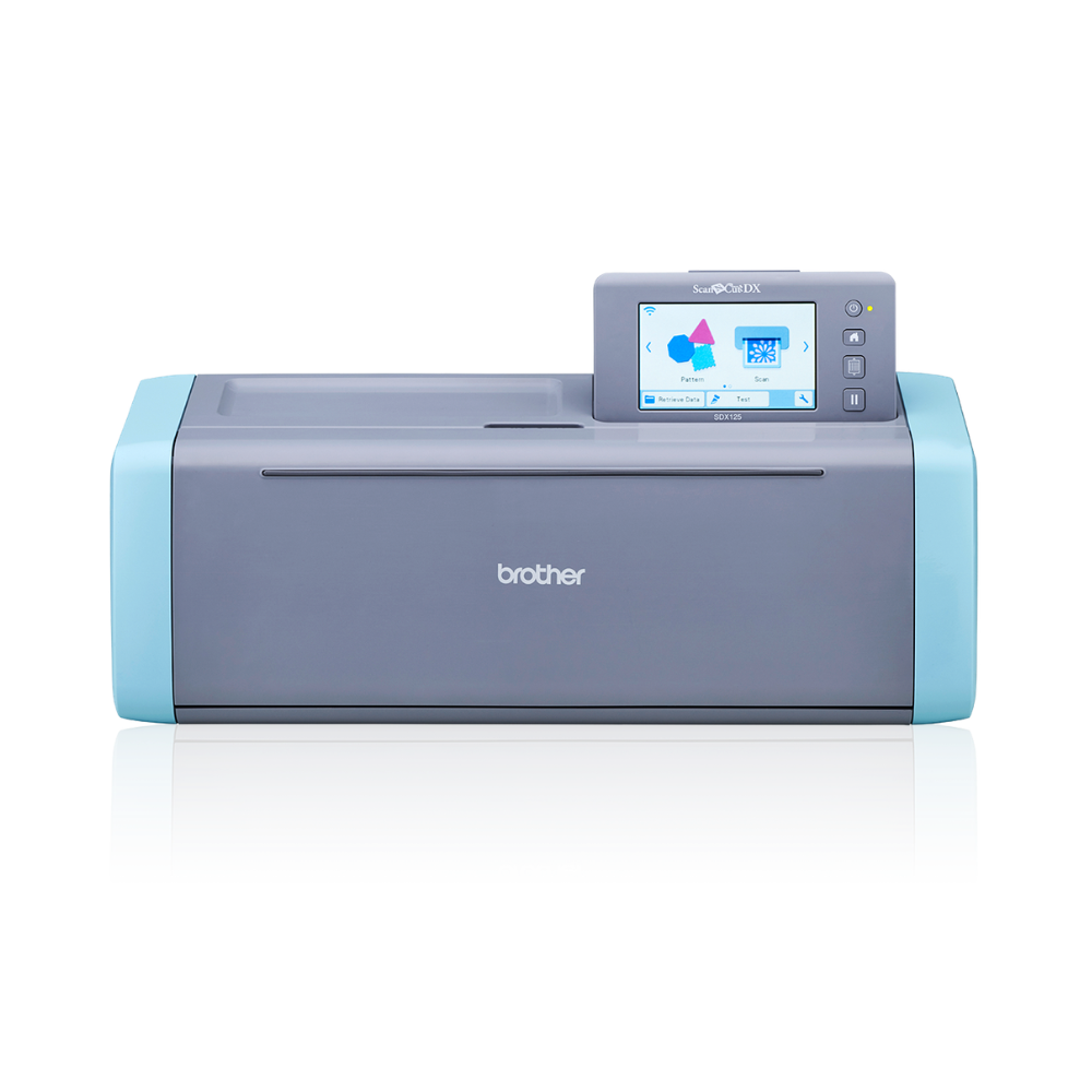 Brother ScanNCut DX SDX125E Máquina de Corte con Escáner de 600 ppp y Pantalla Táctil de 5"