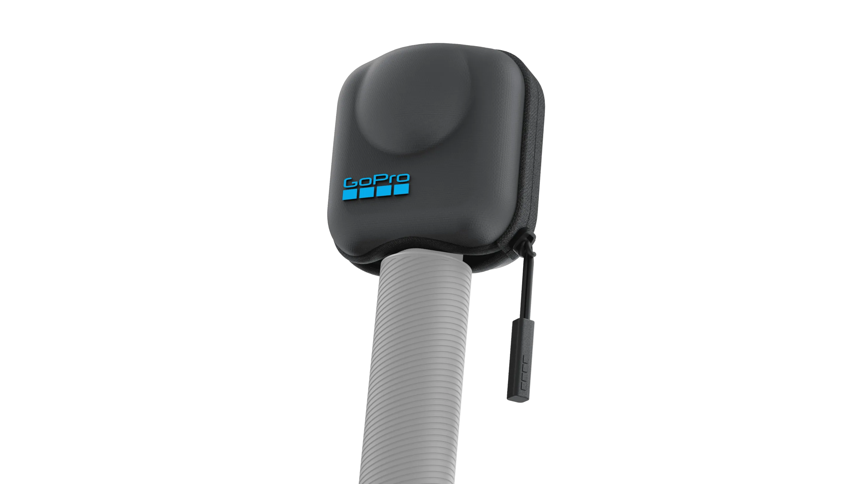 Estuche protector GoPro MAX2 cerrado vista frontal con logo