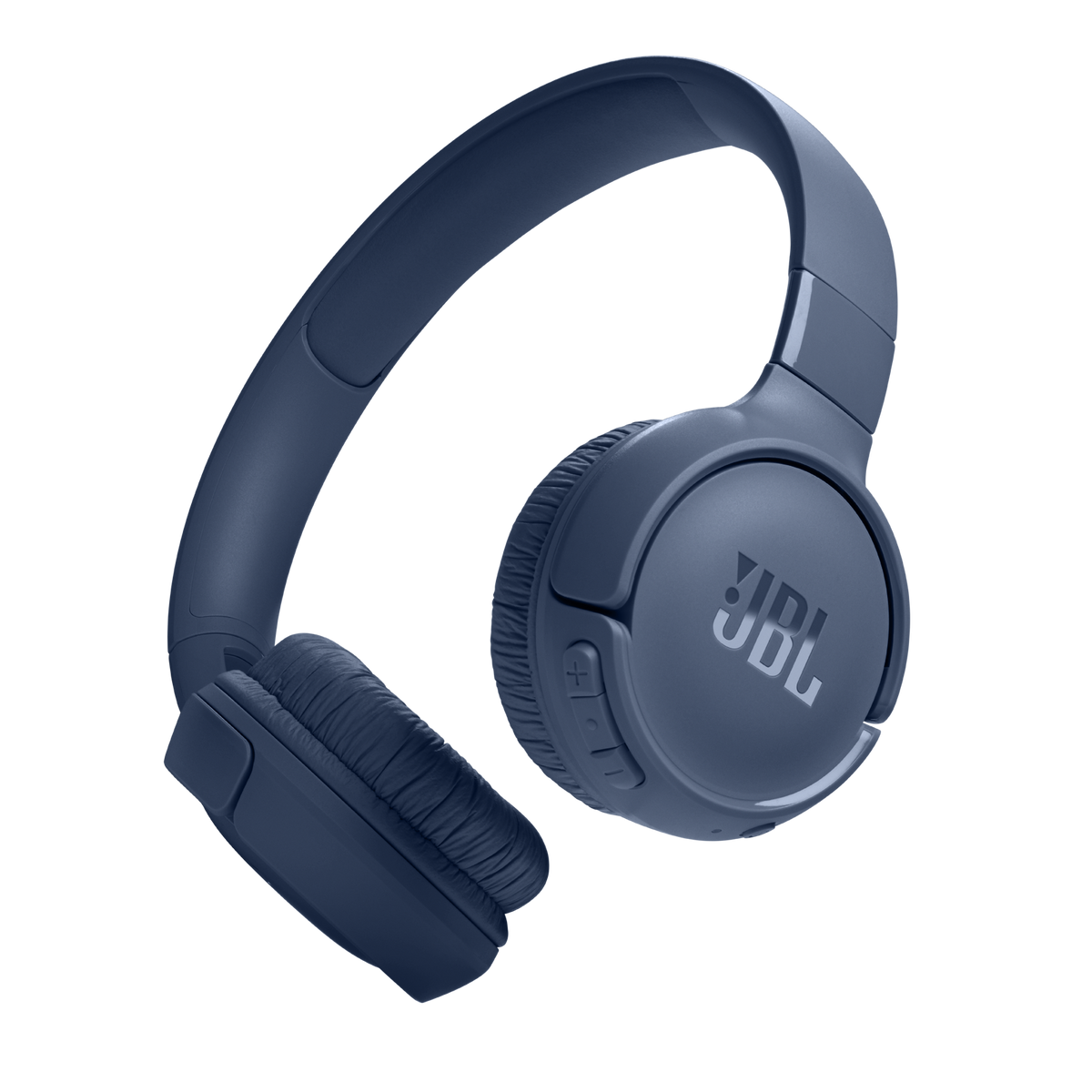 Headset JBL Tune 520BT azul vista lateral derecha plegado
