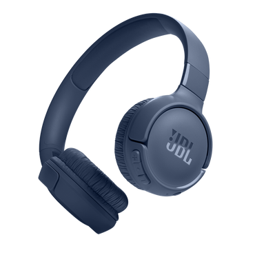 Headset JBL Tune 520BT azul vista lateral derecha plegado