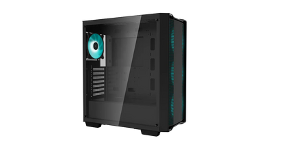 Case RGB DeepCool CC560 V2 | Mid Tower ATX | 4 Ventiladores 120 mm | Vidrio Lateral | Malla Frontal