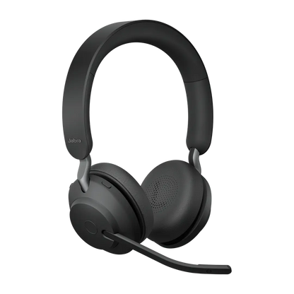 Jabra Evolve2 65 Link 380a MS Stereo Headset Inalámbrico USB-A Bluetooth Negro