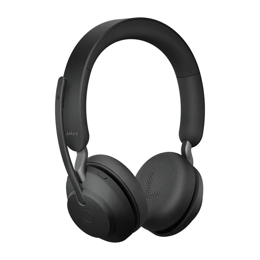 Jabra Evolve2 65 Link 380a MS Stereo Headset Inalámbrico USB-A Bluetooth Negro