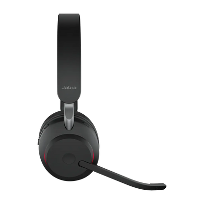 Jabra Evolve2 65 Link 380a MS Stereo Headset Inalámbrico USB-A Bluetooth Negro