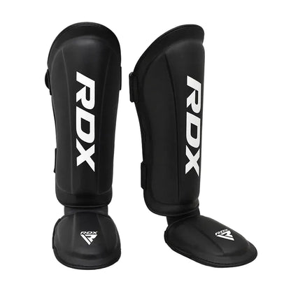 RDX Espinilleras con Empeine Negro/Blanco, T1