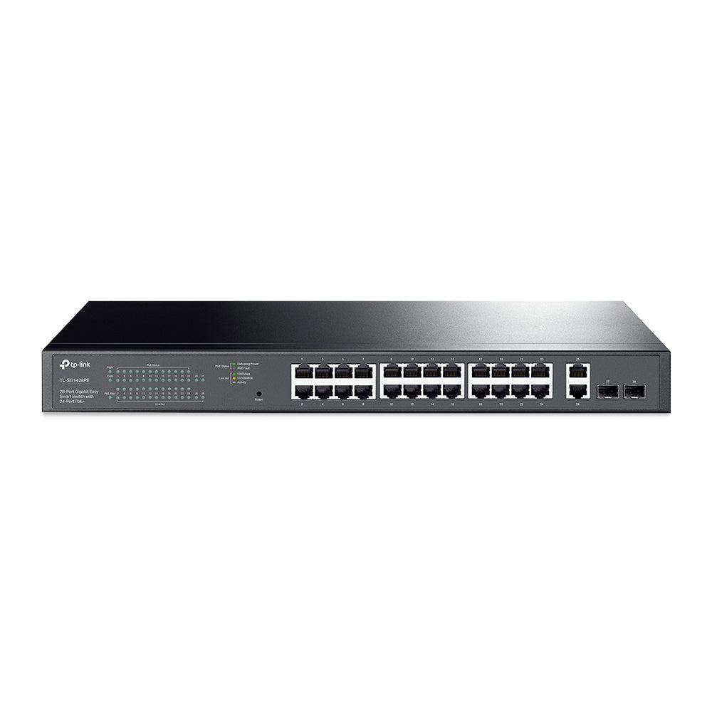 Switch Easy Smart Gigabit de 28 puertos TP-Link, TL-SG1428PE