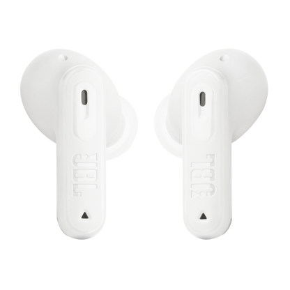 Audífonos JBL Tune Beam 2 blanco, vista de frente