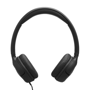 JBL Tune 530C USB-C - vista frontal, color negro