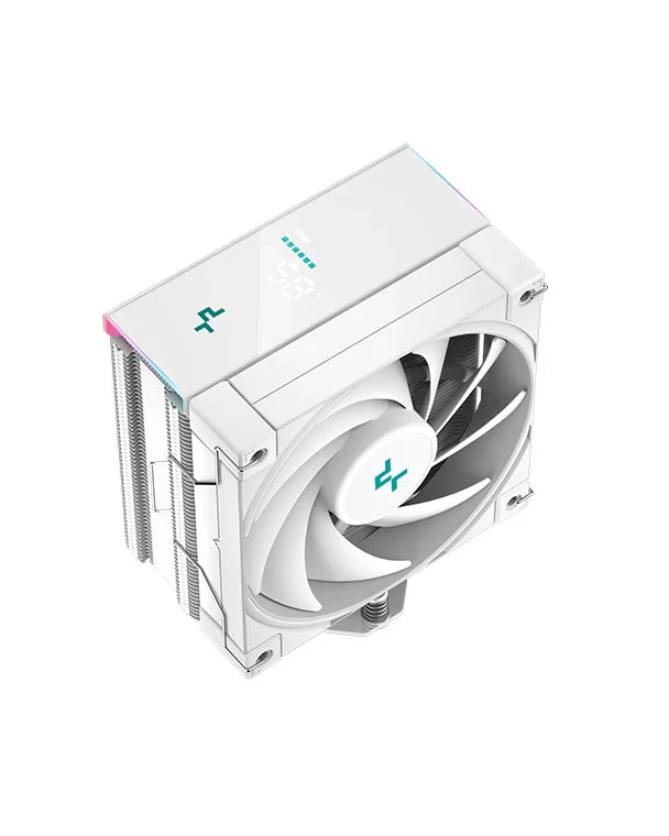 Enfriamiento de Aire RGB DeepCool AK400 Digital Pro WH R-AK400-WHAPMN-G | 120mm | Compatible AM5/AM4 | LGA1851/1700+ | 1 Ventilador