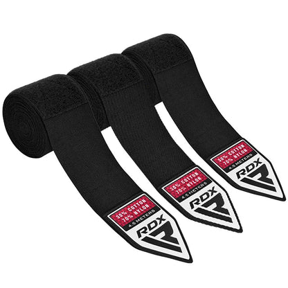 RDX Set de Vendas para Manos 3 Pares Negro, RB