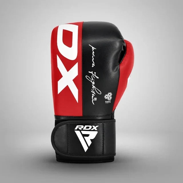 RDX Guantes de Boxeo Rojo, F4