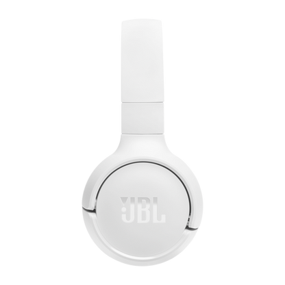 Vista superior audífonos JBL Tune 520BT con diadema plegable