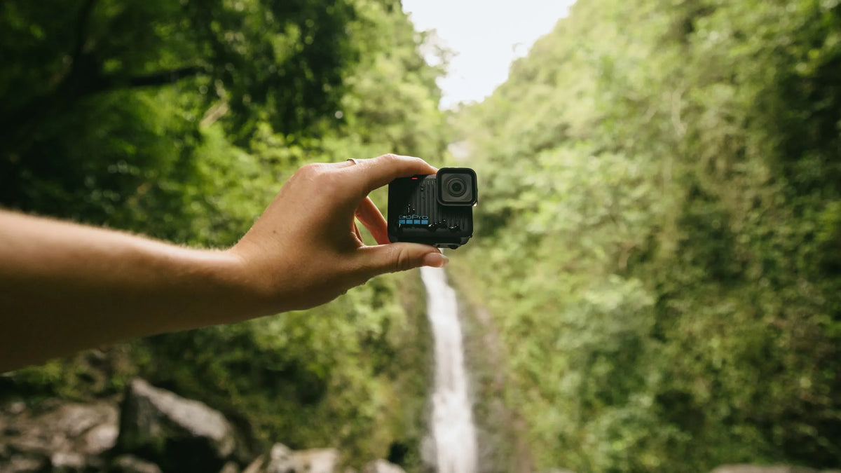 GoPro HERO en carcasa sumergible transparente