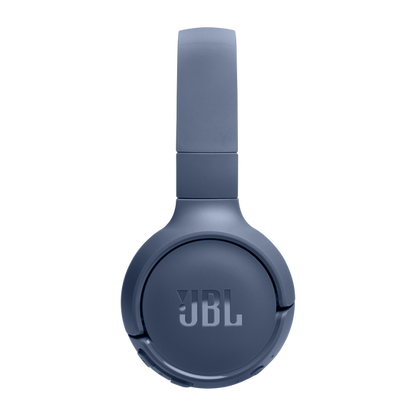 Headset JBL JBLT520BTBLUAM vista posterior mostrando ajuste diadema