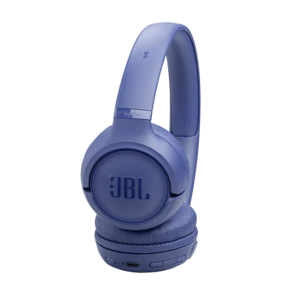 JBL Tune 530BT Azul - detalle de los controles integrados